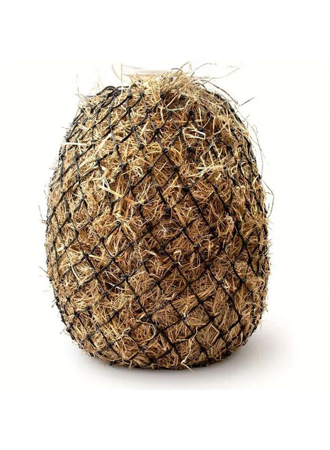 Heavy Duty Slow Feed Hay Net For Horses Blue Large Capacity Tear Resistant Nylon Mesh - Image 5