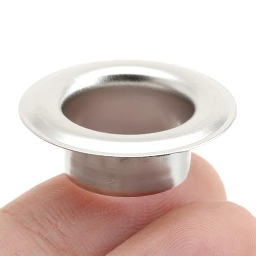 CRAFTMEMORE 3/8" Grommet Tool Kit Eyelet Setting Tool Grommet Setter Hole Punch Cutter & Pack of 10 Grommets (3/8" (10mm) Inside Diameter) - Image 4