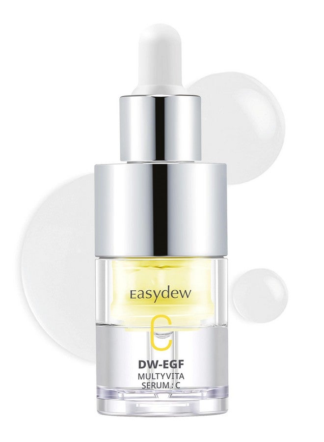 Easydew Multi Vita C Serum - Korean Facial Serum For Uneven Skin Tone & Dull Skin With Vitamin C, Egf Peptide, Niacinamide - Prevent-Oxidation Skin Vitality & Radiance Complexion, 0.47 Fl.Oz. - Image 1