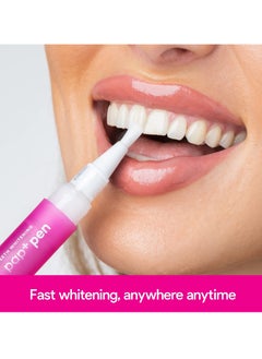 GlorySmile Teeth Whitening Pap Pen Sensitivity Free Peroxide Free Teeth Whitening Pen Overnight Teeth Stain Remover Removes Coffee Tea Stains Teeth Correcting Whitening Gel  - Image 5