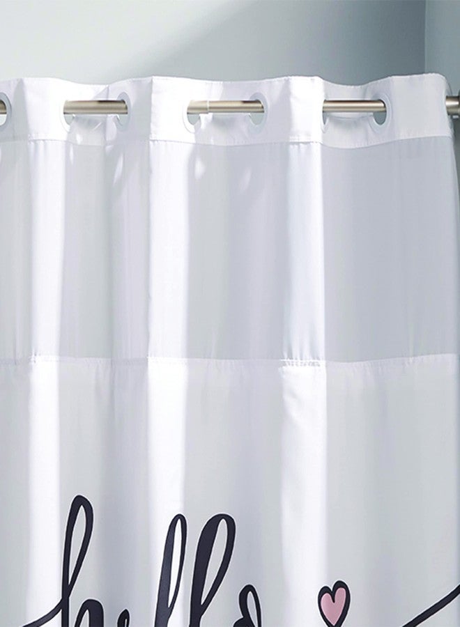 Hookless® Hello Georgous Shower Curtain with Peva Liner, 71 x 74 - Image 3