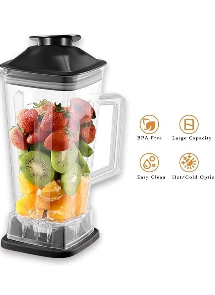 SILVER CREST Heavy Duty Commercial Grade Electric Mixer Blender with 15 Timer Speed 4500W 2.5 Liter  - Image 3