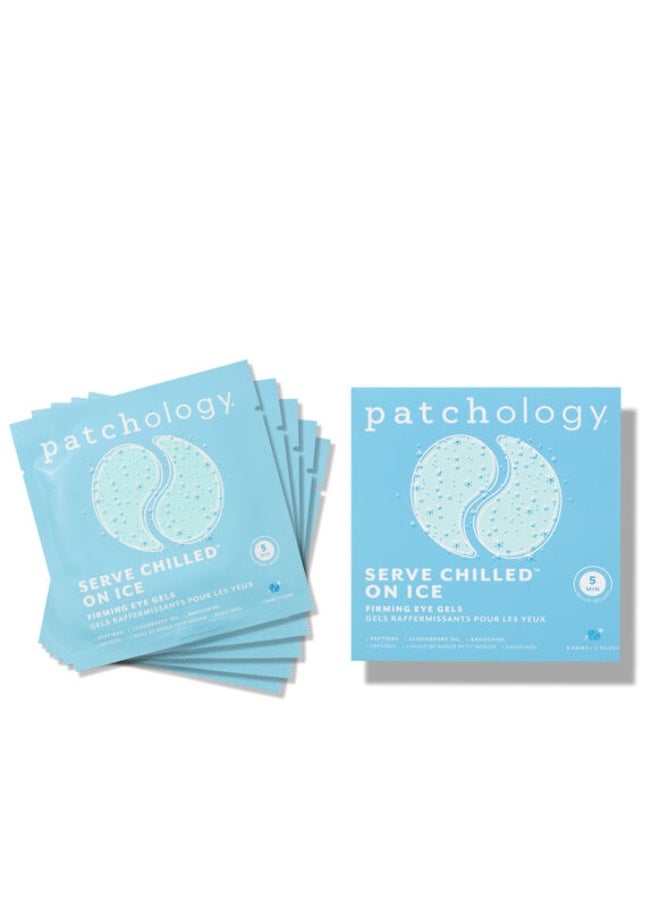 Patchology Serve Chilled™ On Ice Firming Eye Gels- 5 Pairs/Box  78ML - Image 3