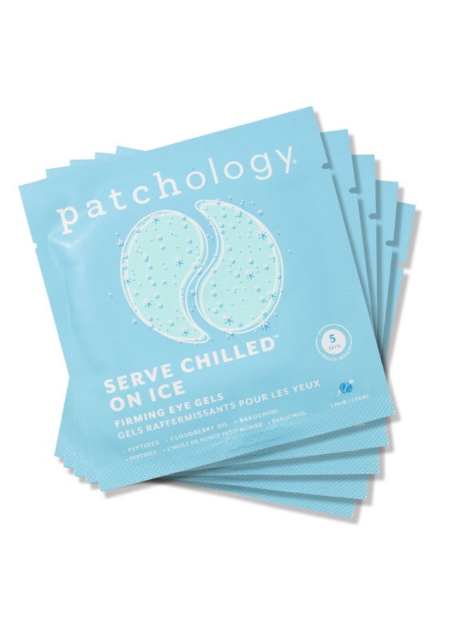 Patchology Serve Chilled™ On Ice Firming Eye Gels- 5 Pairs/Box  78ML - Image 2