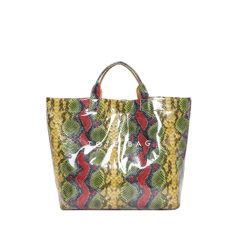 2025 Spring New Popular Commuter Tote Bag Women'S High-End Western Style All-Match Shoulder Bag Simple Handbag - Image 1