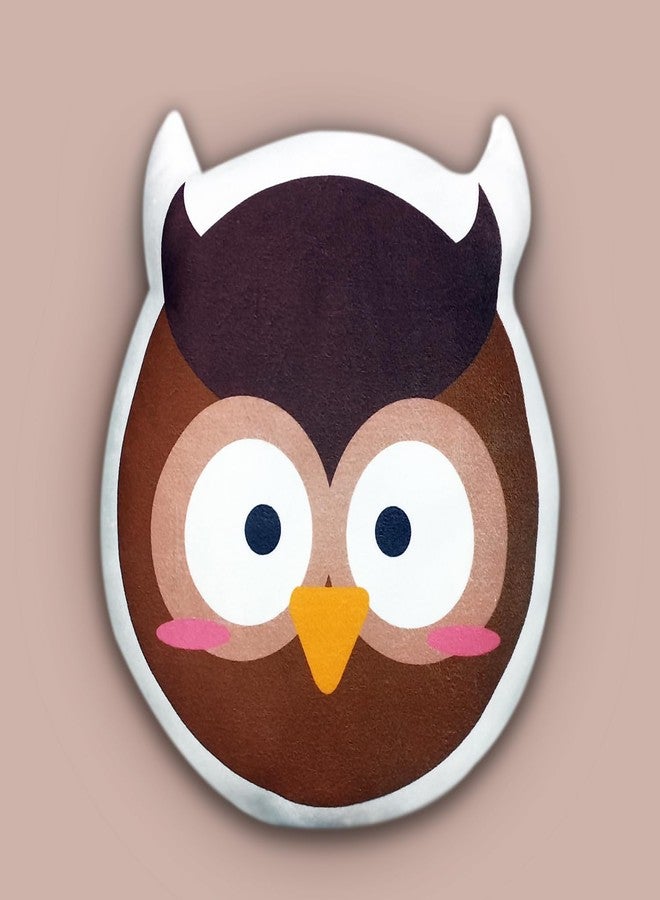 Avirons Adorable Owl Shape Pillow - Playful and Snuggly! Ideal for Kids, This Soft Pillow Brings Warmth and a Touch of Whimsy to Their Everyday Moments. - Image 2