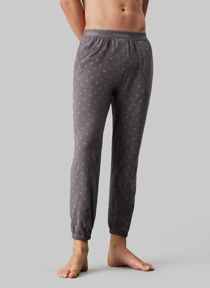 CALVIN KLEIN Icon Cotton Stripe Lounge Joggers  - Image 1