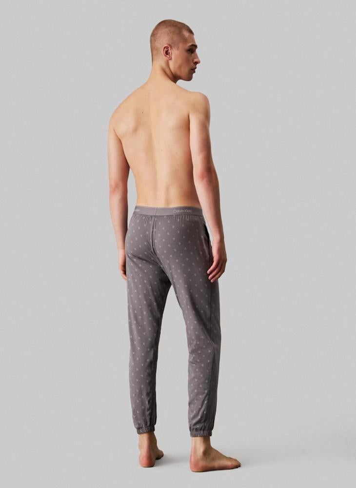 CALVIN KLEIN Icon Cotton Stripe Lounge Joggers  - Image 2