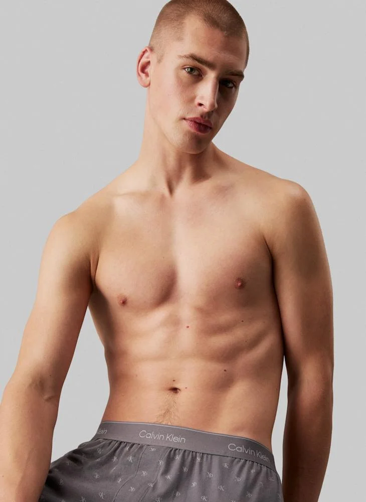كالفن كلاين Icon Cotton Stripe Lounge Joggers