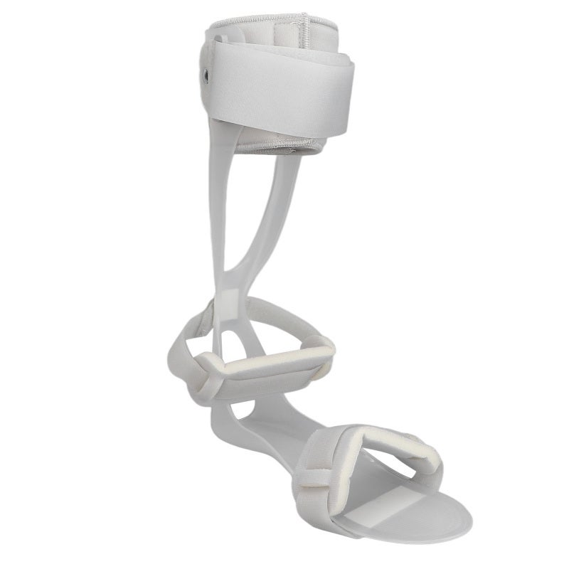 Ankle Foot Orthosis Support Size M Ultra Thin Design Easy Wear Adjustable Foot Drop Splint - Non Slip Foot Brace for Foot Drop Correction Daily Ankle Stability Improved Walking Posture - Image 3