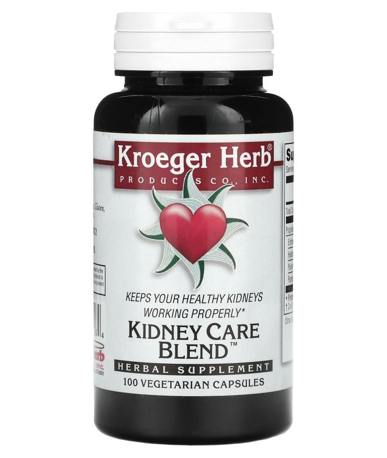Kroeger Herb Co Kidney Care Blend 100 Vegetarian Capsules