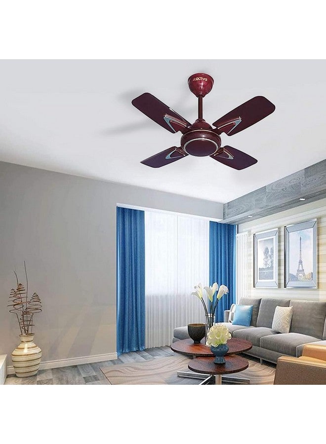 Activa ACTIVA Galaxy Deco 850 RPM High Speed (600 MM) 4 Blades Ceiling Fan (Brown) Come with 2 Years Warranty - Image 3