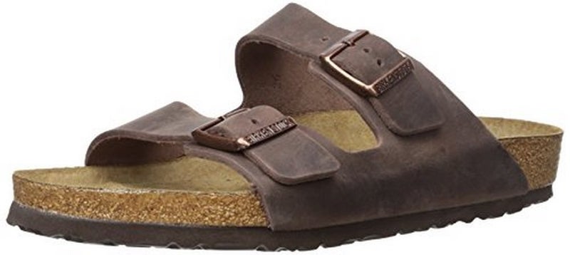 Birkenstock Arizona Soft Footbed Birkibuc Sandal,Habana Oiled Leather,9-9.5 2A(N) US Women/7-7.5 2A(N) US Men - Image 5