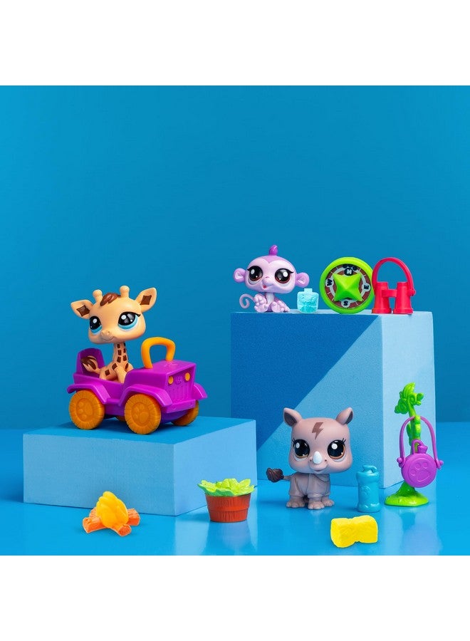 ليتلست بيت شوب مجموعة ألعاب سفاري من متجر الحيوانات الأليفة الصغير - الجيل السابع، الحيوانات الأليفة رقم 53، رقم 54، رقم 55، شخصية رأس هزاز أصلية من متجر الحيوانات الأليفة الصغير، لعبة حيوانات خيالية قابلة للتجميع، للأطفال، البنات، الأولاد، المراهقين من سن 4 سنوات فما فوق - Image 5
