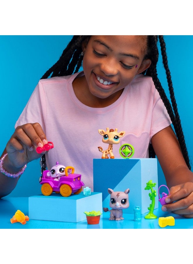 ليتلست بيت شوب مجموعة ألعاب سفاري من متجر الحيوانات الأليفة الصغير - الجيل السابع، الحيوانات الأليفة رقم 53، رقم 54، رقم 55، شخصية رأس هزاز أصلية من متجر الحيوانات الأليفة الصغير، لعبة حيوانات خيالية قابلة للتجميع، للأطفال، البنات، الأولاد، المراهقين من سن 4 سنوات فما فوق - Image 4