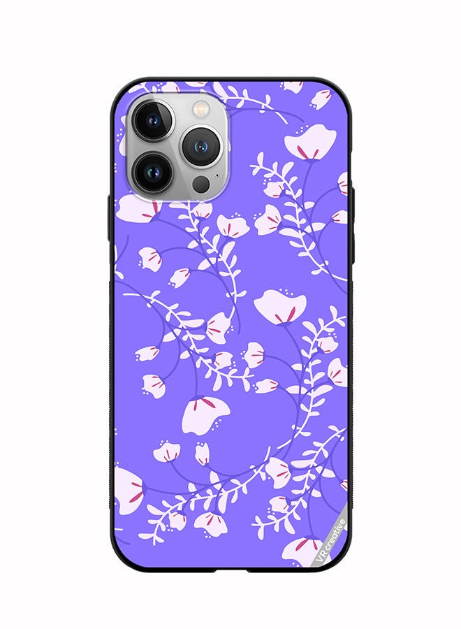 VR CREATIVE Protective Case Cover For Apple iPhone 11 Pro Flower Design Multicolour - Image 1