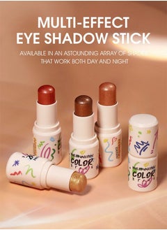 LANGMANNI Blush，Moisture and Lightweight Highlighters Makeup Stick，Blendable and Smooth 02 Hibi Scus  - Image 3