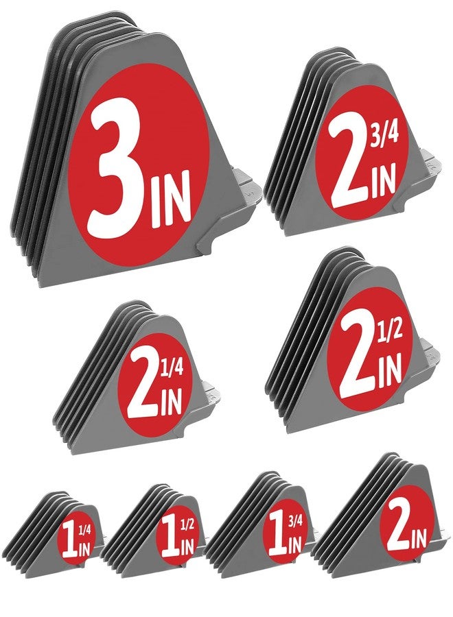 CR8GR8 3 Inch Clipper Guards, Hair Clipper Guide Combs Premium for Wahl Clippers Mega Cutting Guides/Combs with 8 Cutting Lengths from 1.25-3 Inch Fit Most Size Wahl Clippers - Image 1