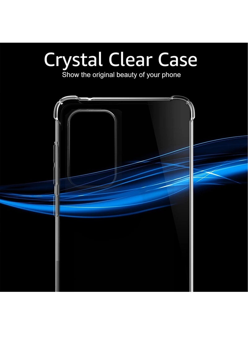 DUSALA Samsung A73 Cover Galaxy A73 Clear Case Transparent Flexible Shockproof Cover for Samsung Galaxy A73 5G Crystal Clear - Image 5