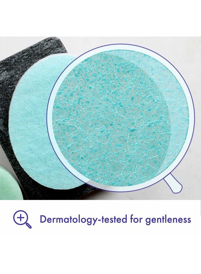 Buf-Puf Body Sponge, Bath Sponge, Dermatologist Developed, Cleanses Skin of Dirt, and Excess Oil, Reusable, Exfoliating, 1 Count - Image 2