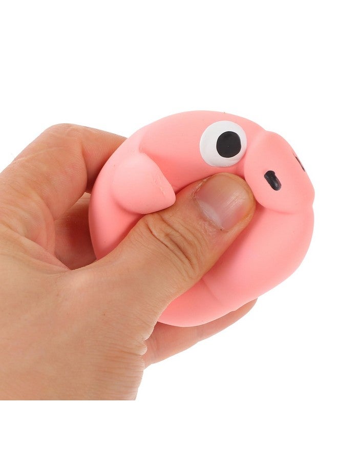 POPETPOP Dog Pig Head Toys Squeaky Dog Ball Toys Latex Ball Dog Interactive Toys Dog Squeaky Animal Biting Toys For Small Pet Puppies Indoor Outdoor Games - Image 4
