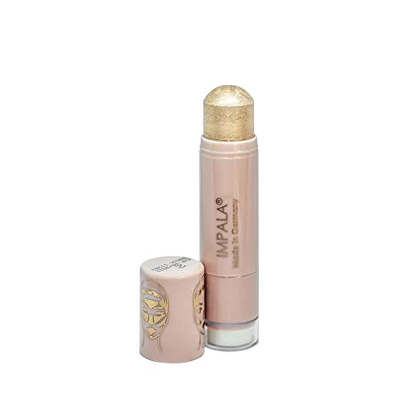IMPALA | Creamy Highlighter Stick Icy Pink Color | Long-Lasting | Silky Illuminating and Hydrating Effect for Face | Radiant and Luminous Skin in Seconds | Easy to Apply - Image 2