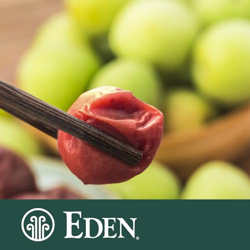 Eden Umeboshi Plum, Japanese Pickled Plum, Wakayama Grown, Whole, Traditionally Made in Japan, No MSG, No Chemical Additives, 7.05 oz - Image 4