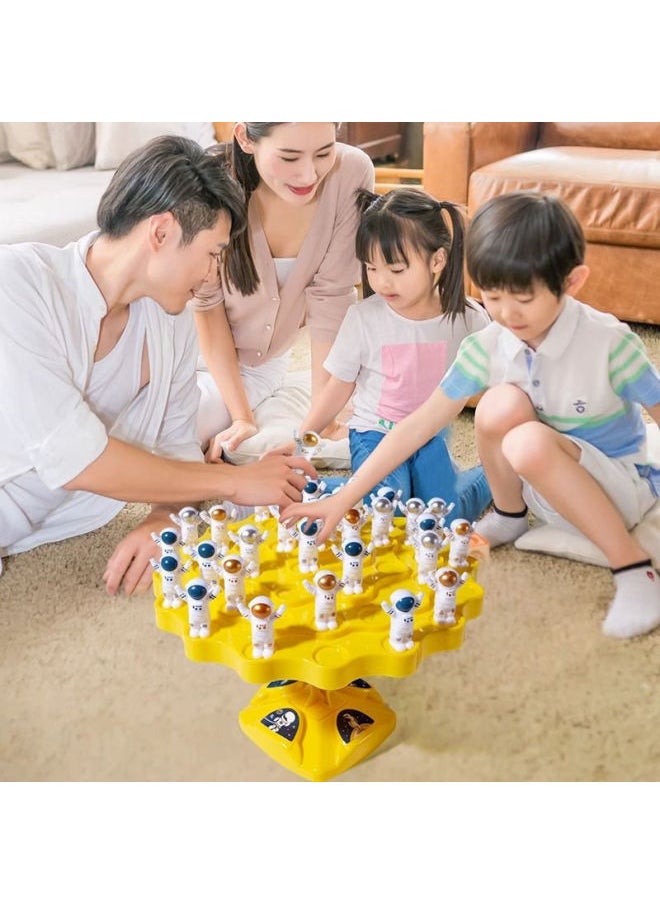 Generic - Balance Double Person Early Education Tree Stacking Game Battle Space Balance Intelligence Children's Benefit-Color:Manufacturer Sells [blue] 60 Villains + Special Plate - Image 1