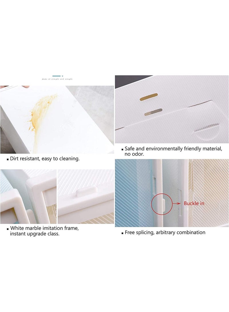 GT-Wheel Clear Plastic Shoe Storage Transparent Stackable Organizer box (Mixed-24PCS) - Image 3