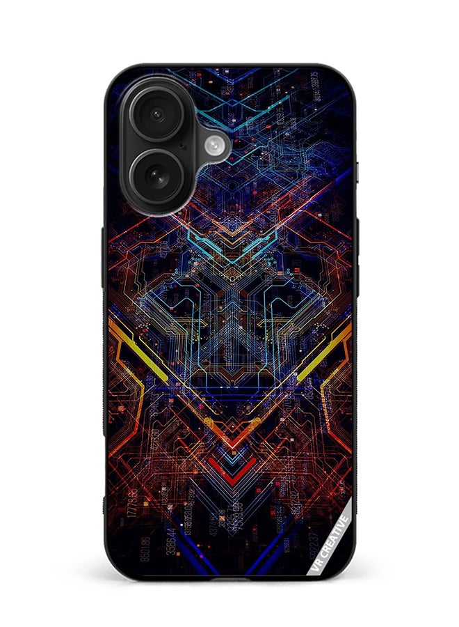 VR CREATIVE Protective Case Cover For Apple iPhone 16  Design Multicolour