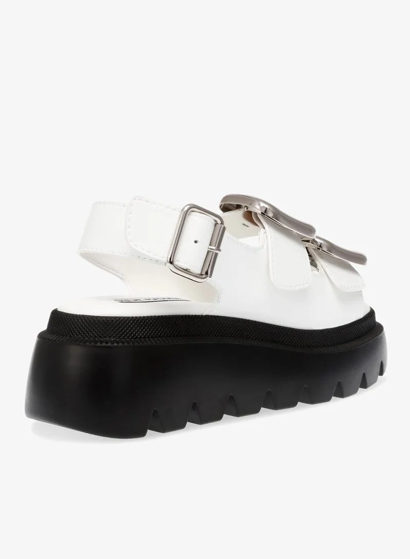 STEVE MADDEN  Steve madden transporter white women's sandals for Women | Best Price UAE