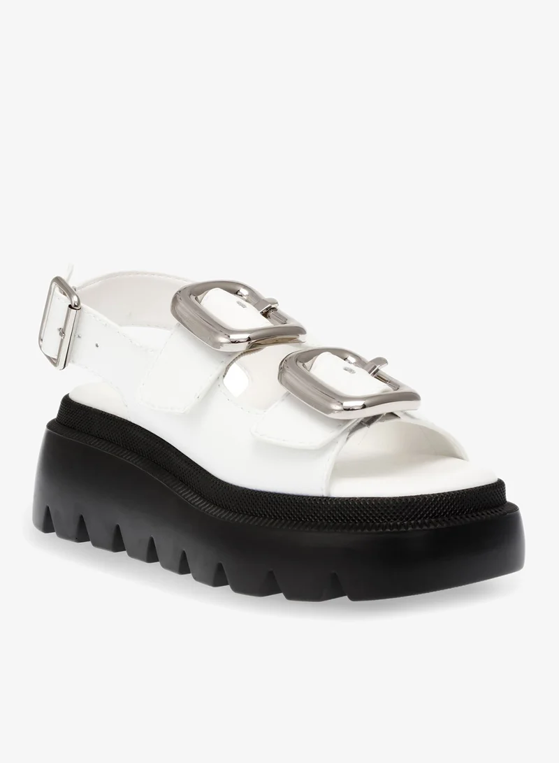 ستيف مادن Steve madden transporter white women's sandals