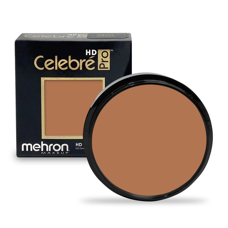 Mehron Makeup Celebre ProHD Cream Face  Body Makeup 9 oz MEDUIM DARK 4