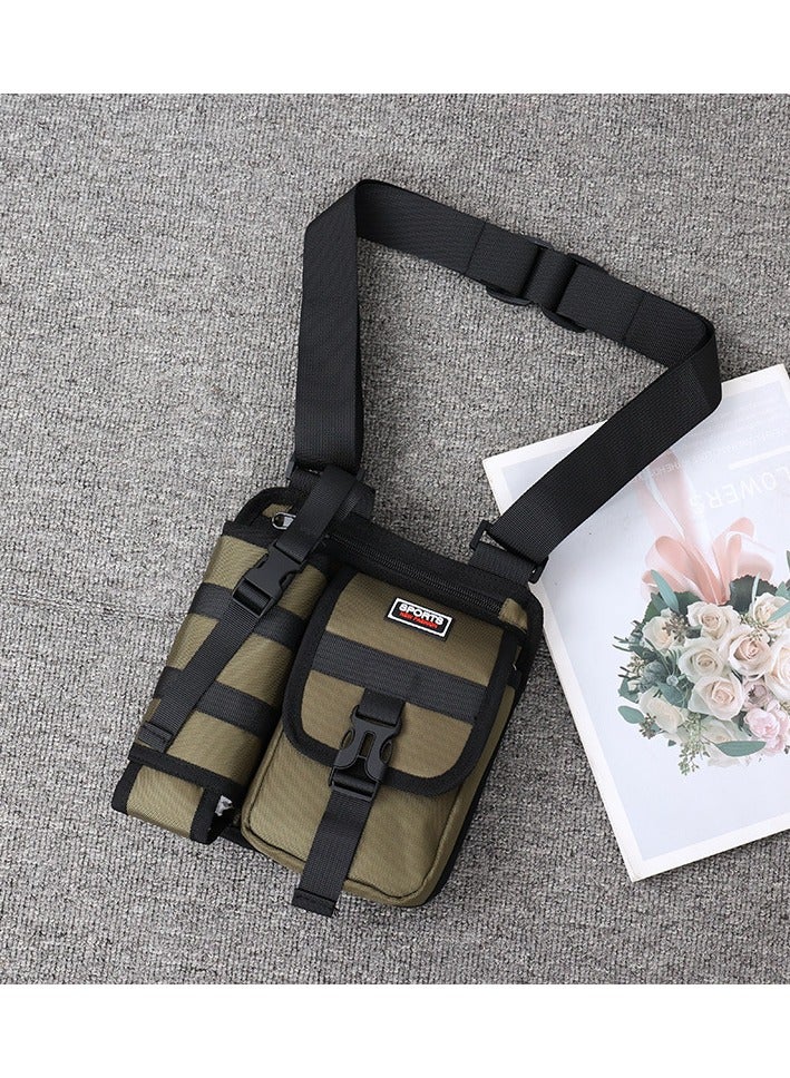 Mark Fairwhale New Casual Men's Chest Bag Single Shoulder Crossbody Bag 