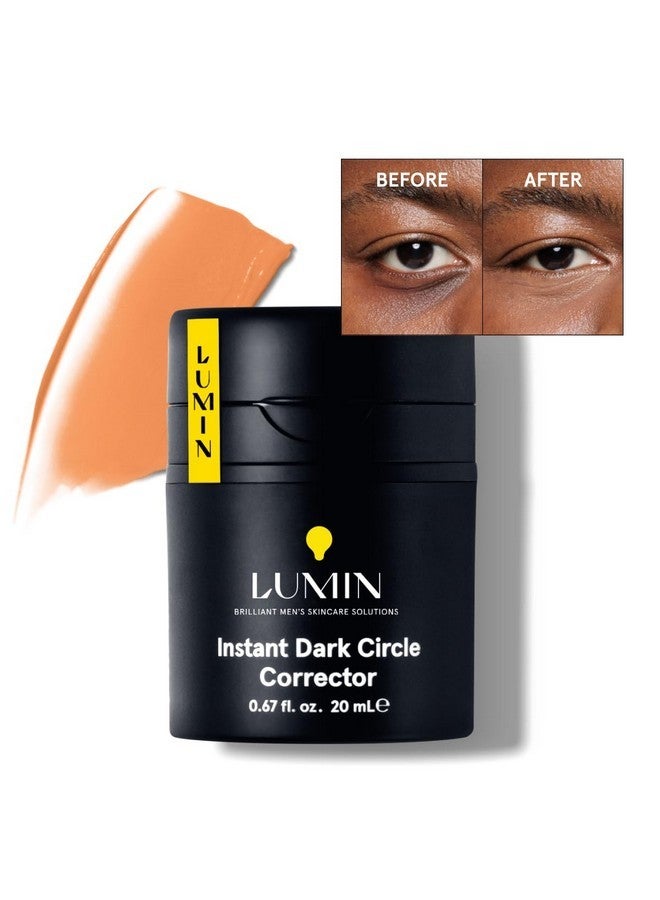 LUMIN Lumin Instant Dark Circle Corrector for Men (Not A Concealer), Brightens Eyes, Reduce Dark Circles, Puffiness, Under Eye Men Makeup, Men's Eye Cream, Perfect for Deep Skin Tones, 20mL - Image 1