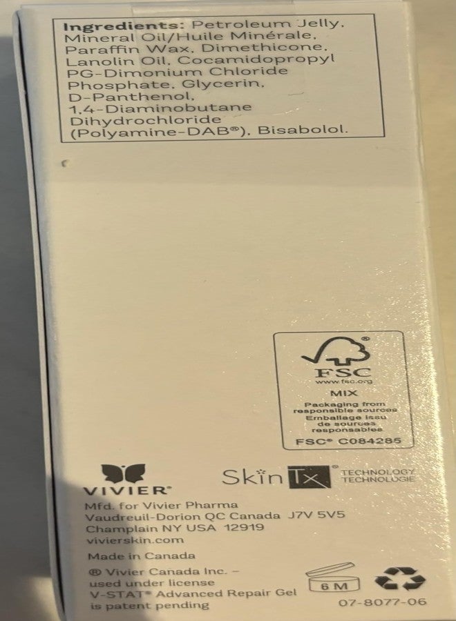 VivierSkin Vivier V-Stat Advanced Repair Gel 0.5oz - Image 4