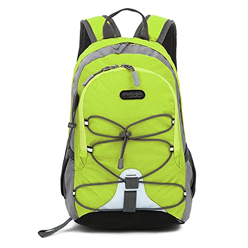 Bseash 10L Small Hiking Backpack for Kids Ages 3-6 Girls Boys Under 4 feet, Mini Waterproof Outdoor Sport Travel Camping Daypack (Apple Green) - Image 1