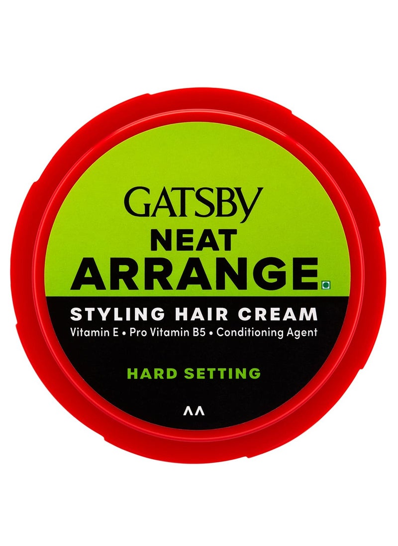 GATSBY - Gatsby Styling Hair Cream, Neat and Arrange, 250g - Image 1