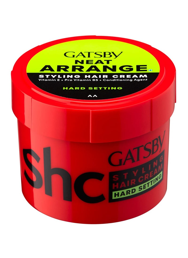 GATSBY - Gatsby Styling Hair Cream, Neat and Arrange, 250g - Image 1