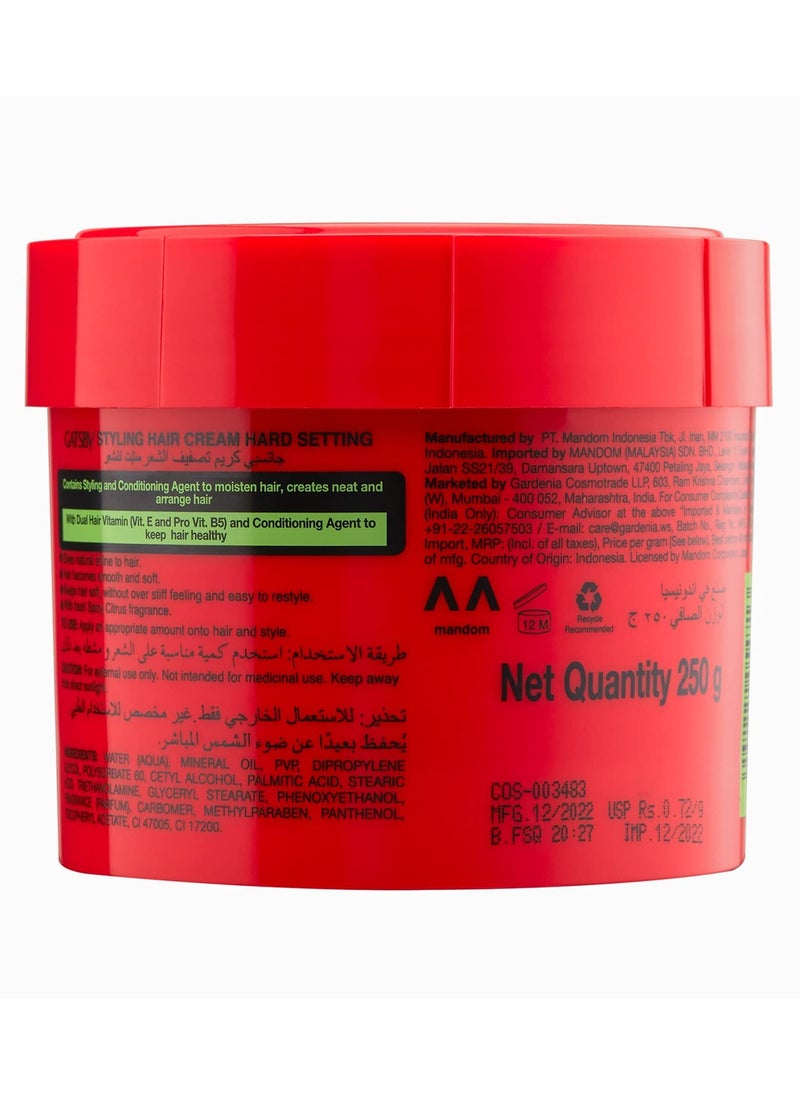 GATSBY - Gatsby Styling Hair Cream, Neat and Arrange, 250g - Image 1