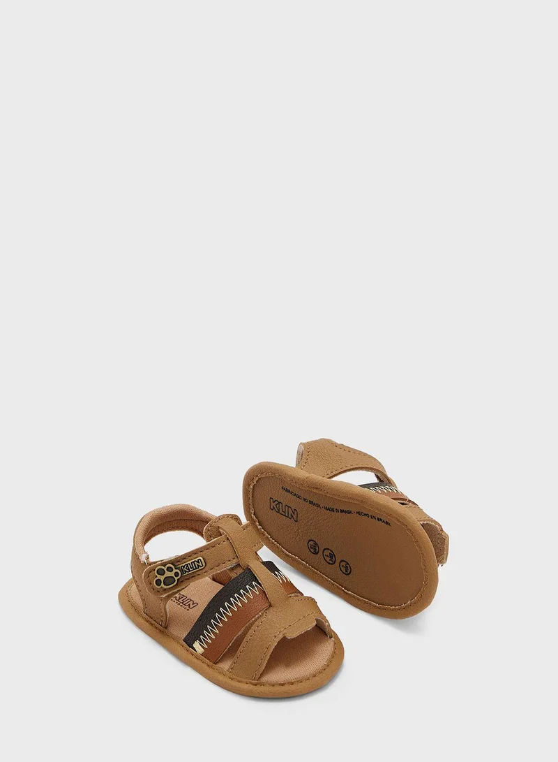 كلين Kids Logo Velcro Sandals