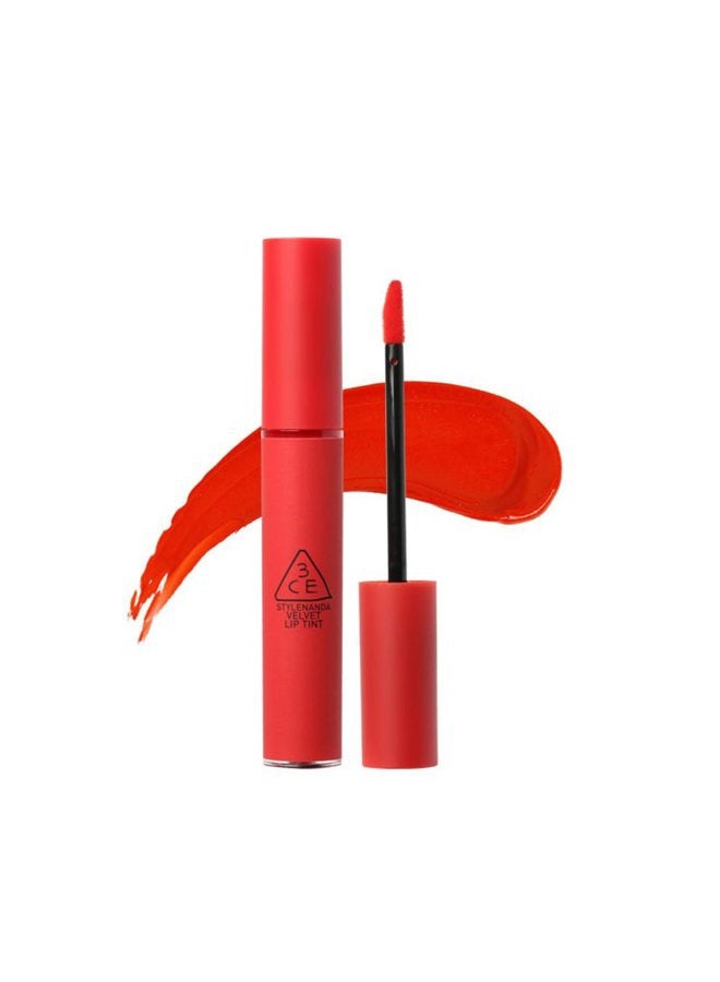 3ce تلوين الشفاه المخملي (4غ/كل) 10 ألوان/تم إطلاقه حديثًا/ألوان الشفاه الطبيعية/ستايل ناندا (طفولي) - Image 1