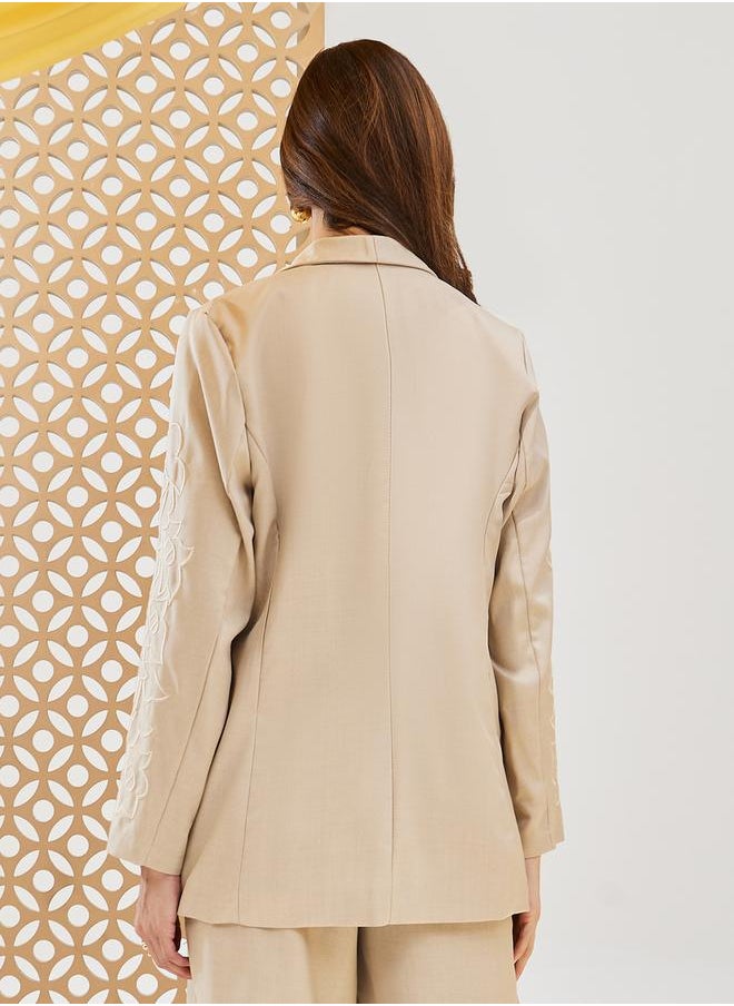 Styli - Regular Fit Embroidered Blazer - Image 1