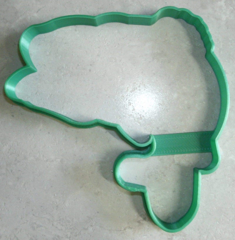 YNGLLC FISH JUMPING JUMP FISHING OCEAN LAKE POND RIVER WATER BASS BLUE GILL COD TILAPIA TROPICAL FRESHWATER SPECIAL OCCASION COOKIE CUTTER MADE IN USA PR2863 - Image 4