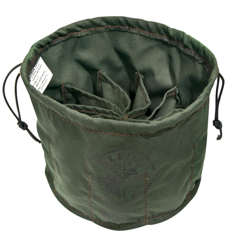 Klein Tools 5151 Drawstring Bag 10Compartment