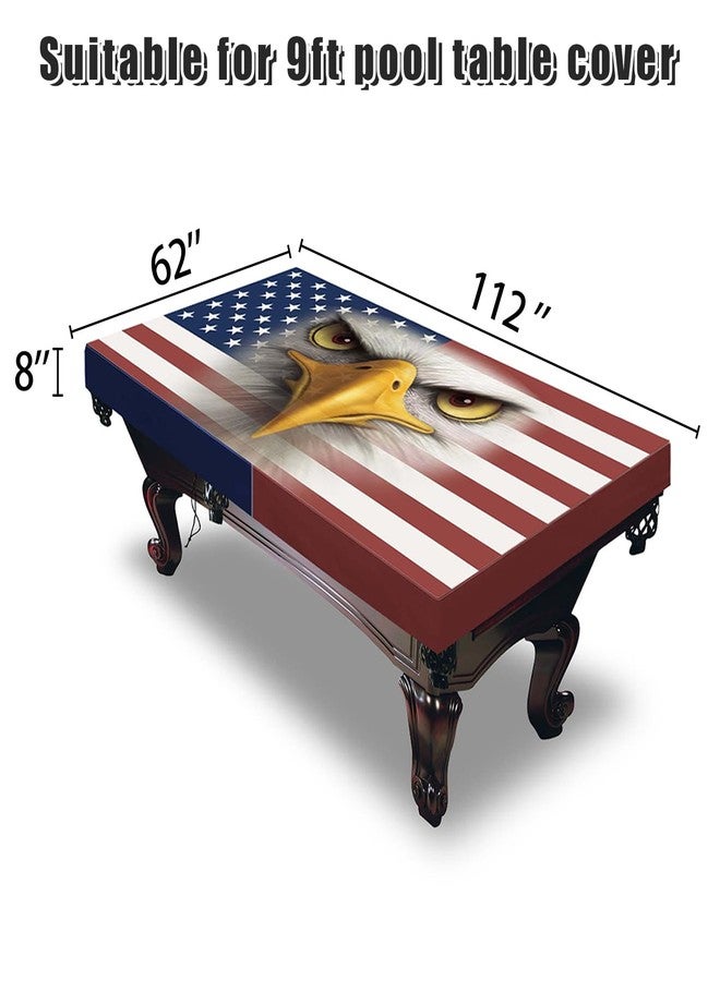 DTESL Pool Table Cover, Waterproof & Dustproof Outdoor/Indoor Polyester Taffeta Cloth Table Cover，Billiard Pool Table Cover Scratch-Resistant (7ft) (9) - Image 2