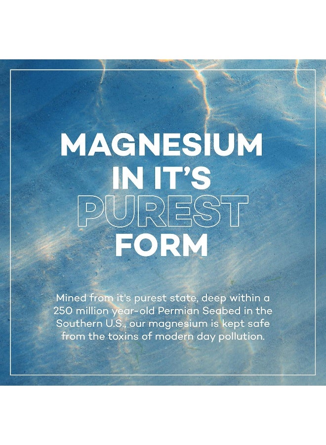 Seven Minerals Natural Magnesium Cream For Pain Calm, Leg Cramps, Sleep & Muscle Soreness - Image 4