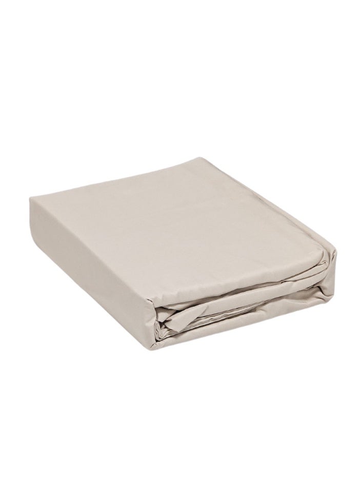 سمارت هوم طقم شرشف مطاط مكون من قطعتين- شرشف مقاس مفرد 200×140+30 سم + غطاء وسادة مقاس 50×75 - مفرش فخم وناعم مصنوع من المايكوفايبر 100% - Image 2