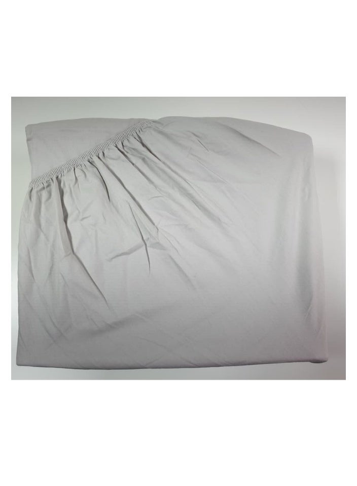 سمارت هوم طقم شرشف مطاط مكون من قطعتين- شرشف مقاس مفرد 200×140+30 سم + غطاء وسادة مقاس 50×75 - مفرش فخم وناعم مصنوع من المايكوفايبر 100% - Image 4