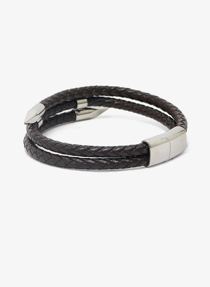 Robert Wood Braided Casual Bracelet